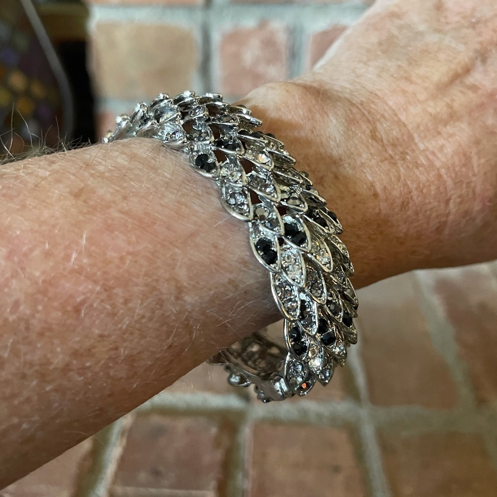 Sparkly Feather Bracelet
